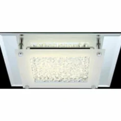 Luminaires Globo Lighting Plafonnier Globo LIANA LED Chrome, 1 lumière