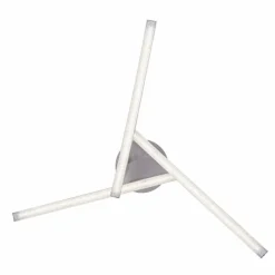 Luminaires Globo Lighting Plafonnier Globo LONG LED Nickel mat, 1 lumière* Éclairage Led