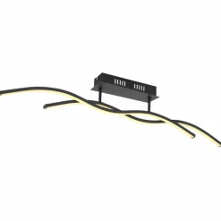 Luminaires Globo Lighting Plafonnier Globo MARIUS LED Noir, 1 lumière* Éclairage Led