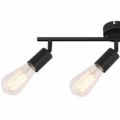 Luminaires Globo Lighting Plafonnier Globo MARTHA Noir, 3 lumières* Spots Et Projecteurs