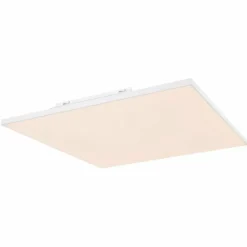 Luminaires Globo Lighting Plafonnier Globo MARWIN LED Blanc, 1 lumière, Télécommandes* Éclairage Led