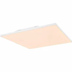 Luminaires Globo Lighting Plafonnier Globo MARWIN LED Blanc, 1 lumière, Télécommandes* Éclairage Led