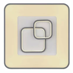 Luminaires Globo Lighting Plafonnier Globo MAVY LED Blanc, 1 lumière, Télécommandes