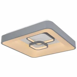 Luminaires Globo Lighting Plafonnier Globo MAVY LED Blanc, 1 lumière, Télécommandes