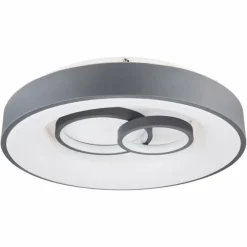 Luminaires Globo Lighting Plafonnier Globo MAVY LED Gris, 1 lumière