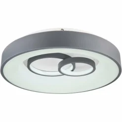 Luminaires Globo Lighting Plafonnier Globo MAVY LED Gris, 1 lumière