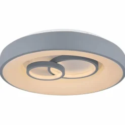 Luminaires Globo Lighting Plafonnier Globo MAVY LED Gris, 1 lumière