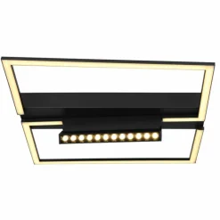 Luminaires Globo Lighting Plafonnier Globo MAXWELL LED Noir, 2 lumières* Éclairage Led