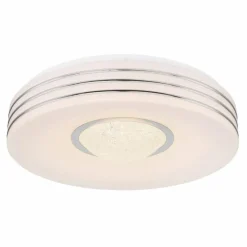 Luminaires Globo Lighting Plafonnier Globo MEFFA LED Blanc, 1 lumière, Télécommandes