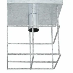 Lampes Industrielles-Luminaires Globo Lighting Plafonnier Globo MERRIL Zingué, 3 lumières