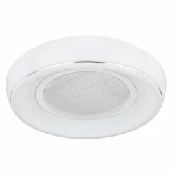 Luminaires Globo Lighting Plafonnier Globo MICKEY LED Blanc, 1 lumière, Télécommandes* Éclairage Led