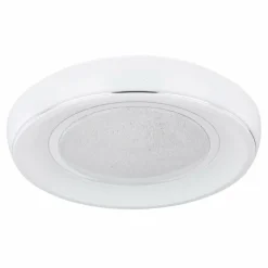 Luminaires Globo Lighting Plafonnier Globo MICKEY LED Blanc, 1 lumière, Télécommandes* Éclairage Led