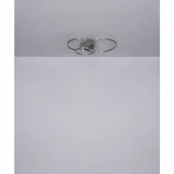 Luminaires Globo Lighting Plafonnier Globo MUNNI LED Nickel mat, 1 lumière* Éclairage Led