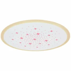 Luminaires Globo Lighting Plafonnier Globo MURPHY LED Blanc, 1 lumière, Télécommandes, Changeur de couleurs* Éclairage Led