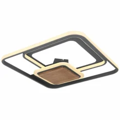 Luminaires Globo Lighting Plafonnier Globo NIRRA LED Noir, 1 lumière* Éclairage Led