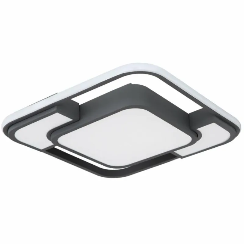 Luminaires Globo Lighting Plafonnier Globo NIRRA LED Noir, 1 lumière* Éclairage Led