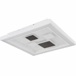 Luminaires Globo Lighting Plafonnier Globo NOLO LED Blanc, 1 lumière, Changeur de couleurs