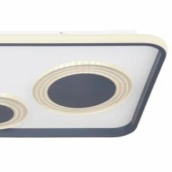 Luminaires Globo Lighting Plafonnier Globo NORA LED Noir, 1 lumière, Télécommandes* Éclairage Led