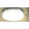 Luminaires Globo Lighting Plafonnier Globo OPAL Acier inoxydable, Nickel mat, Blanc, 3 lumières* Plafonniers