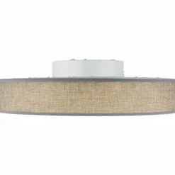 Lampes En Tissu-Luminaires Globo Lighting Plafonnier Globo Paco LED Blanc, 1 lumière