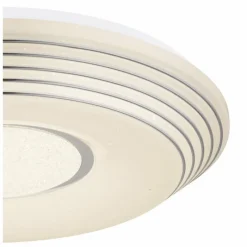 Luminaires Globo Lighting Plafonnier Globo PILLO LED Blanc, 1 lumière, Télécommandes* Éclairage Led