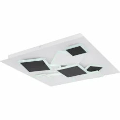 Luminaires Globo Lighting Plafonnier Globo RABEA LED Blanc, 1 lumière, Télécommandes