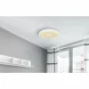 Luminaires Globo Lighting Plafonnier Globo RAFFY LED Noir, Blanc, 1 lumière, Télécommandes, Changeur de couleurs* Éclairage Led