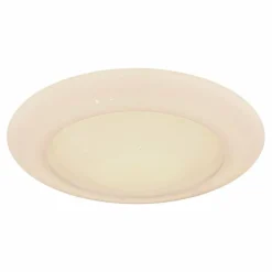 Luminaires Globo Lighting Plafonnier Globo RAVA LED Blanc, 1 lumière, Télécommandes, Changeur de couleurs* Éclairage Led