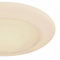 Luminaires Globo Lighting Plafonnier Globo RAVA LED Blanc, 1 lumière, Télécommandes, Changeur de couleurs* Éclairage Led