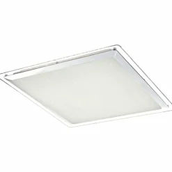 Luminaires Globo Lighting Plafonnier Globo Rena LED Blanc, 1 lumière, Télécommandes