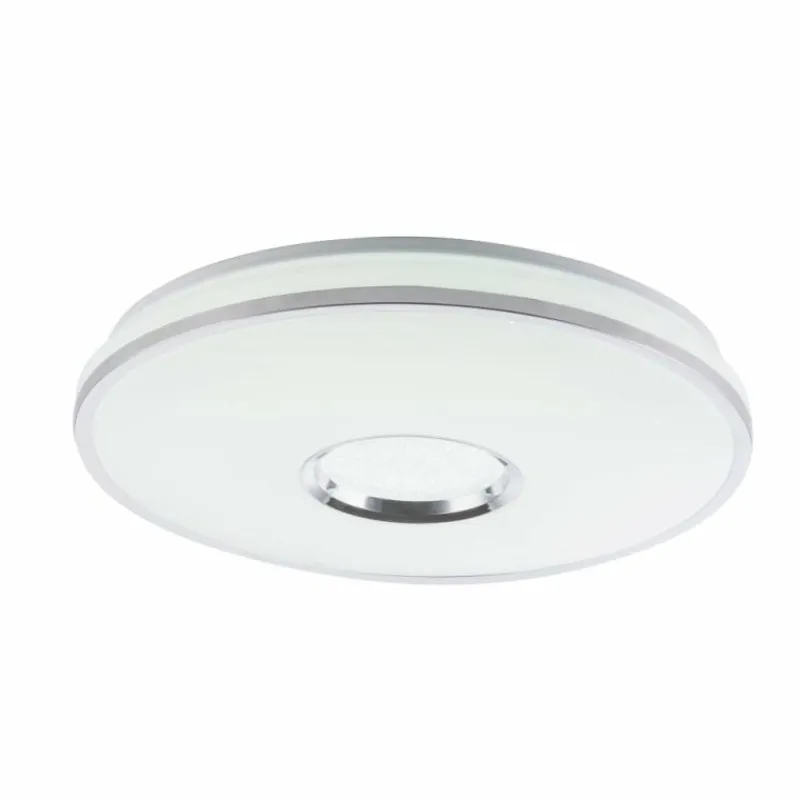 Luminaires Globo Lighting Plafonnier Globo RENA LED Blanc, 1 lumière, Télécommandes