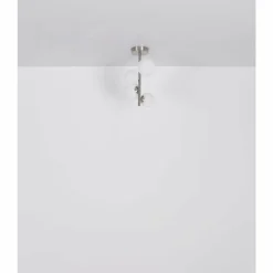 Luminaires Globo Lighting Plafonnier Globo RIHA LED Nickel mat, 4 lumières