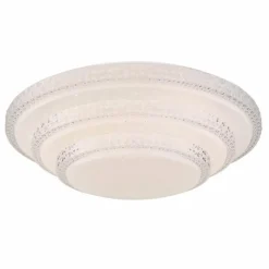 Luminaires Globo Lighting Plafonnier Globo RITA LED Blanc, 1 lumière, Télécommandes