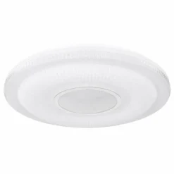 Luminaires Globo Lighting Plafonnier Globo RITA LED Blanc, 1 lumière, Télécommandes