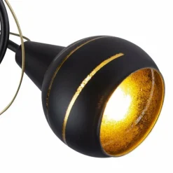 Luminaires Globo Lighting Plafonnier Globo RITA Noir, 3 lumières