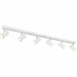 Luminaires Globo Lighting Plafonnier Globo ROBBY Blanc, 6 lumières* Spots Et Projecteurs