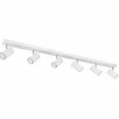 Luminaires Globo Lighting Plafonnier Globo ROBBY Blanc, 6 lumières* Spots Et Projecteurs