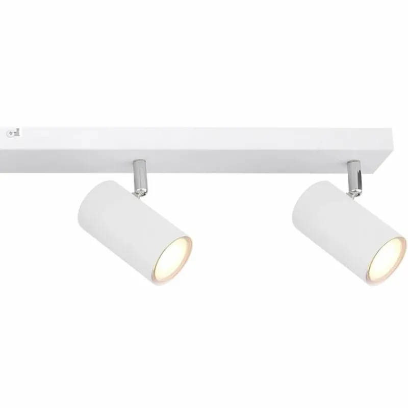 Luminaires Globo Lighting Plafonnier Globo ROBBY Blanc, 6 lumières* Spots Et Projecteurs