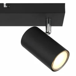 Luminaires Globo Lighting Plafonnier Globo ROBBY Noir, 2 lumières* Spots Et Projecteurs