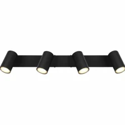 Luminaires Globo Lighting Plafonnier Globo ROBBY Noir, 4 lumières* Spots Et Projecteurs