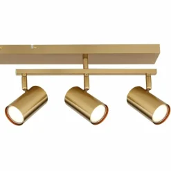 Lampes Dorées-Luminaires Globo Lighting Plafonnier Globo ROBBY Or, 5 lumières