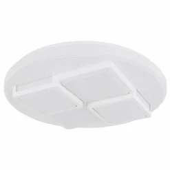 Luminaires Globo Lighting Plafonnier Globo RODERICK LED Blanc, 1 lumière, Télécommandes