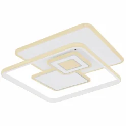 Luminaires Globo Lighting Plafonnier Globo RODERICK LED Blanc, 1 lumière, Télécommandes