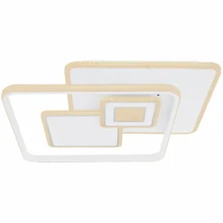 Luminaires Globo Lighting Plafonnier Globo RODERICK LED Blanc, 1 lumière, Télécommandes