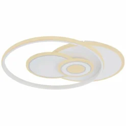 Luminaires Globo Lighting Plafonnier Globo RODERICK LED Blanc, 1 lumière, Télécommandes