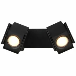 Luminaires Globo Lighting Plafonnier Globo RORY Noir, 2 lumières* Spots Et Projecteurs