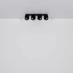 Luminaires Globo Lighting Plafonnier Globo RORY Noir, 4 lumières* Spots Et Projecteurs