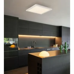 Luminaires Globo Lighting Plafonnier Globo ROSI LED Blanc, 1 lumière