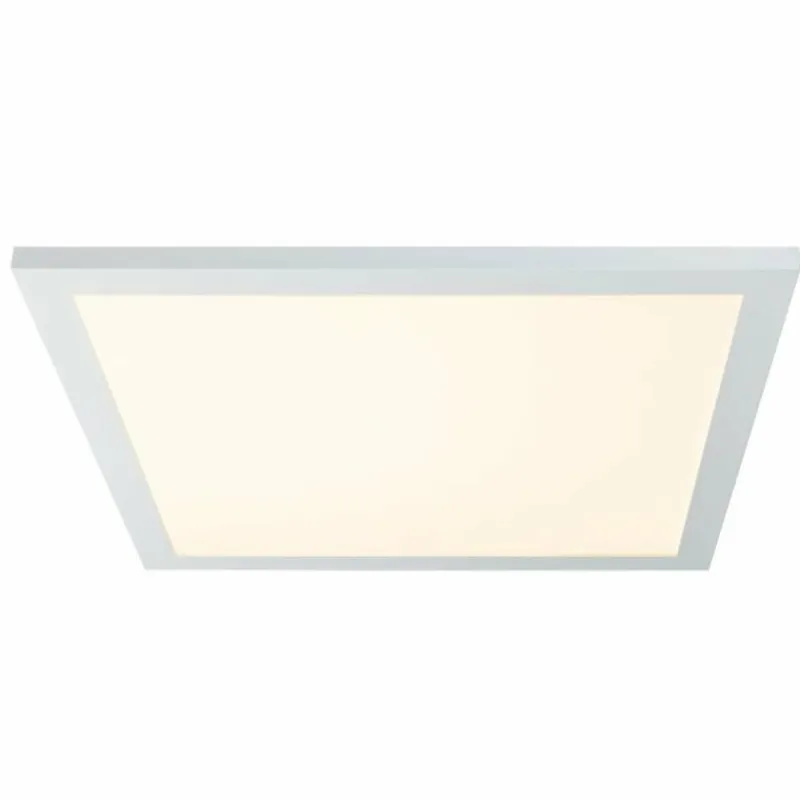 Luminaires Globo Lighting Plafonnier Globo ROSI LED Blanc, 1 lumière, Télécommandes, Changeur de couleurs