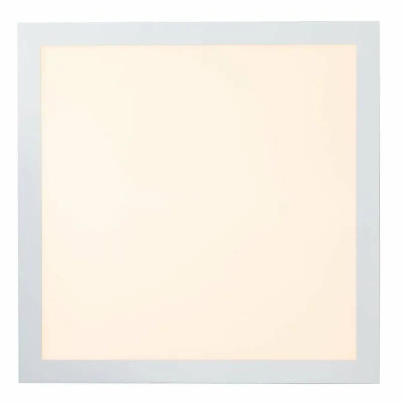 Luminaires Globo Lighting Plafonnier Globo ROSI LED Blanc, 1 lumière, Télécommandes, Changeur de couleurs